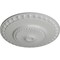 Ekena Millwork Lyon Ceiling Medallion (Fits Canopies up to 3 5/8"), Hand-Painted Frost, 23 1/2"OD x 3 1/4"P CM23LYFRF - alternate 3